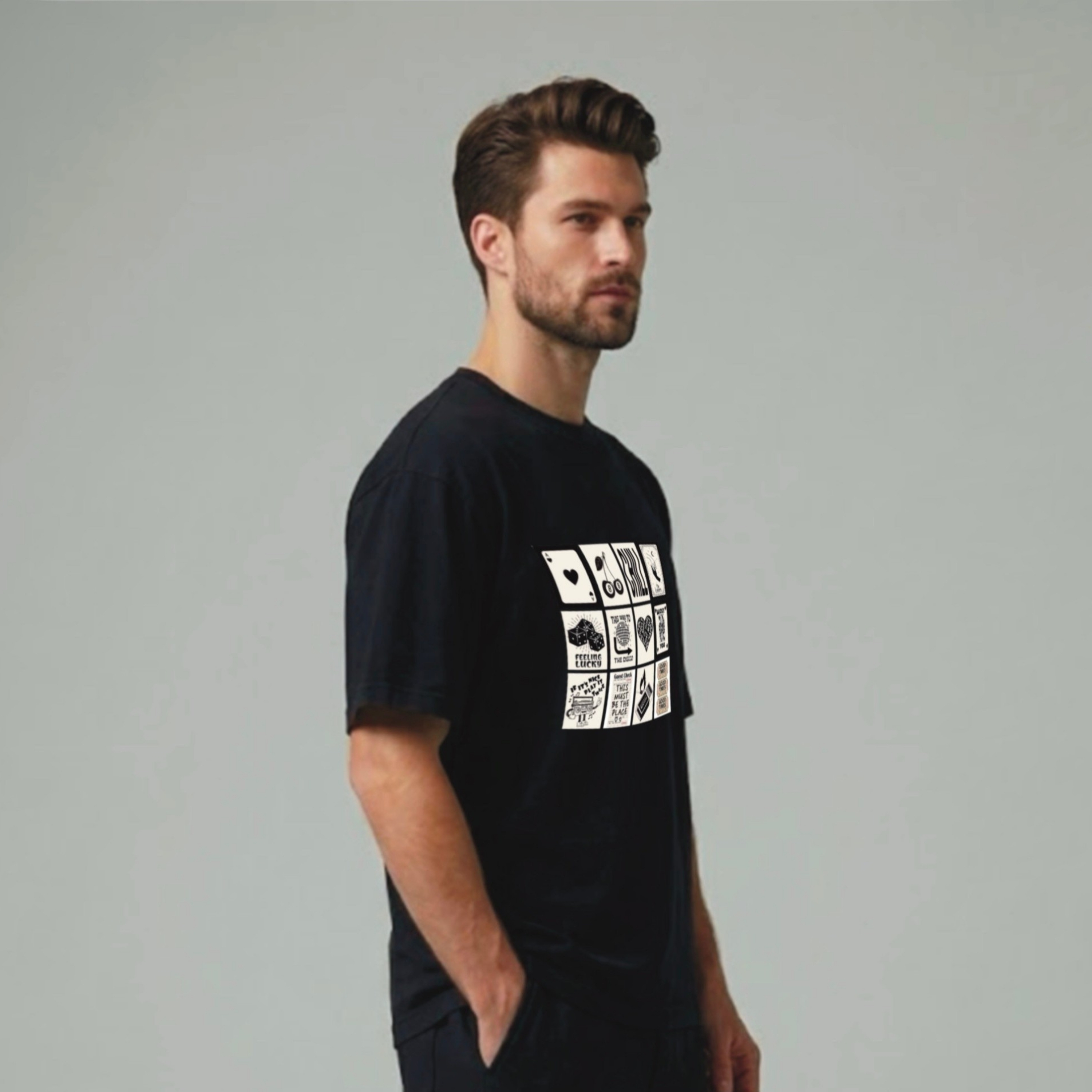 Good Times Oversized Tee — alternate view